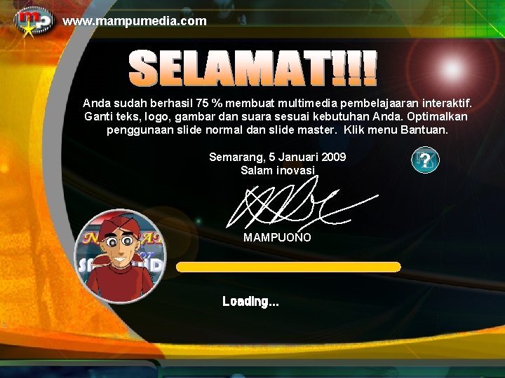 www. mampumedia. com NAMA SEKOLAH ? MATA PELAJARAN Alamat Sekolah LOGO SEKOLAH www. mampumedia.
