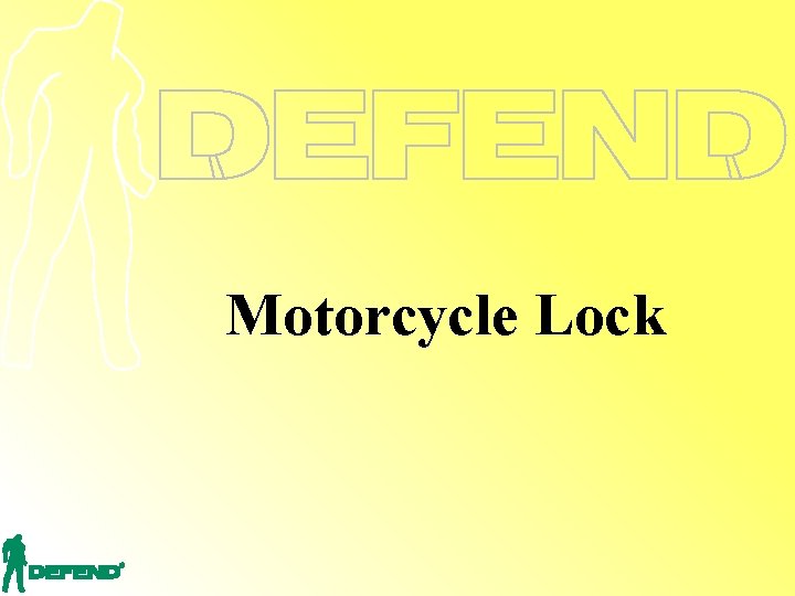 Motorcycle Lock 