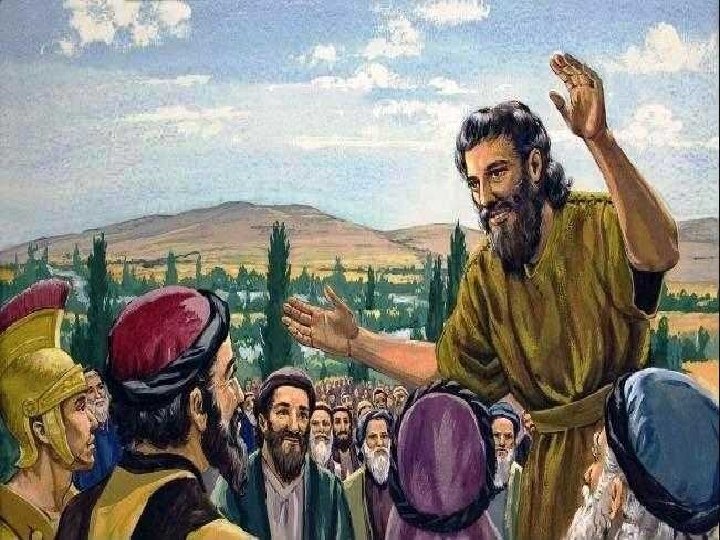 En el Evangelio, tenemos el Anuncio de JUAN BAUTISTA que indica el CAMINO para