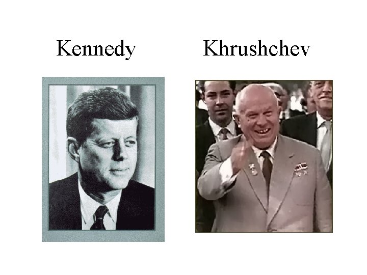 Kennedy Khrushchev 