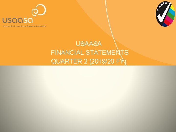 USAASA FINANCIAL STATEMENTS QUARTER 2 (2019/20 FY) 