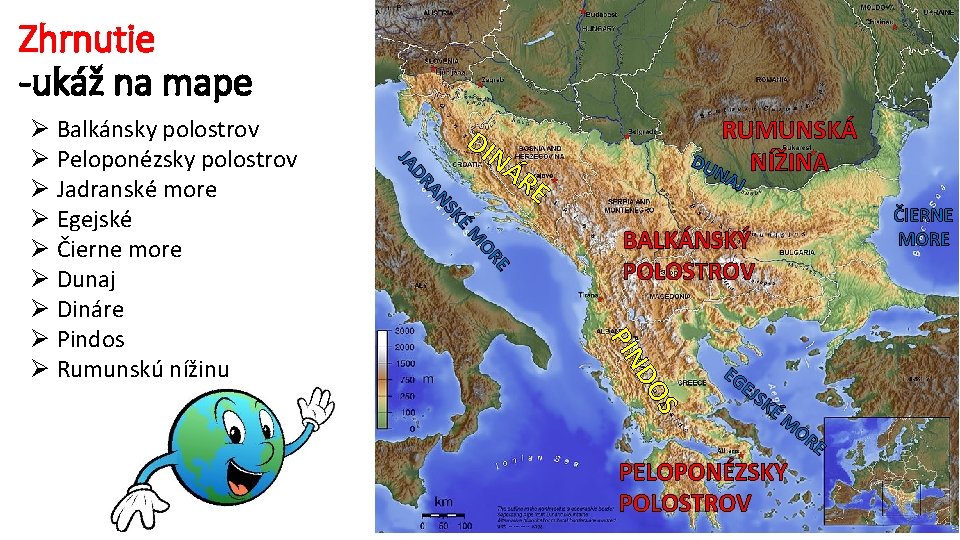 Zhrnutie -ukáž na mape DI RUMUNSKÁ DU NA NÍŽINA NÁ AN DR JA E