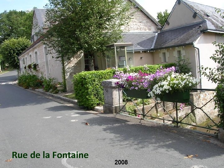 Rue de la Fontaine 