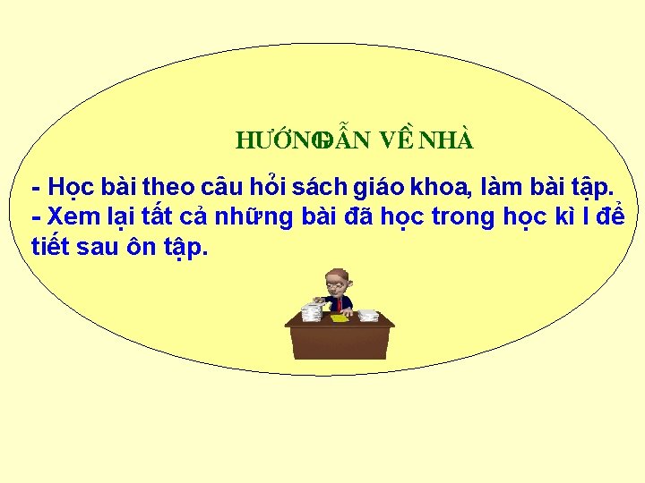 H íng dÉn vÒ nhµ - Häc bµi theo c©u hái s¸ch gi¸o khoa,