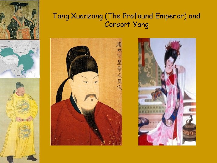 Tang Xuanzong (The Profound Emperor) and Consort Yang 
