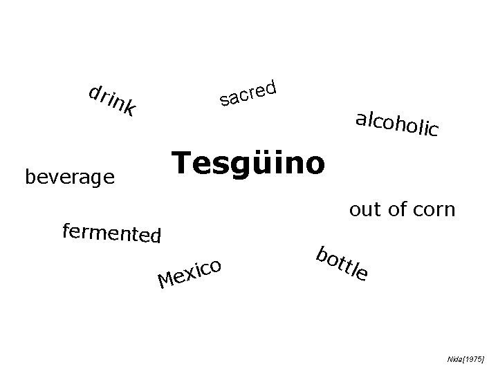 dri d e r c a s nk alcohol ic Tesgüino beverage fermented o