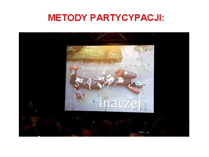 METODY PARTYCYPACJI: 