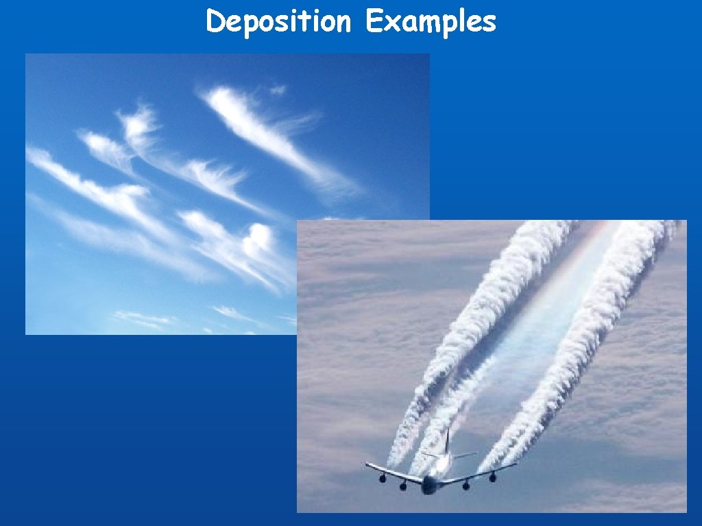 Deposition Visual Examples Hydrologic Cycle Notes Introduction The total amount of