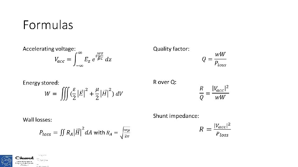 Rf Calibration Formulas ELECTRONICS ENGINEER IN RADIOFREQUENCY MEASUREMENT Ana Dorda Martn