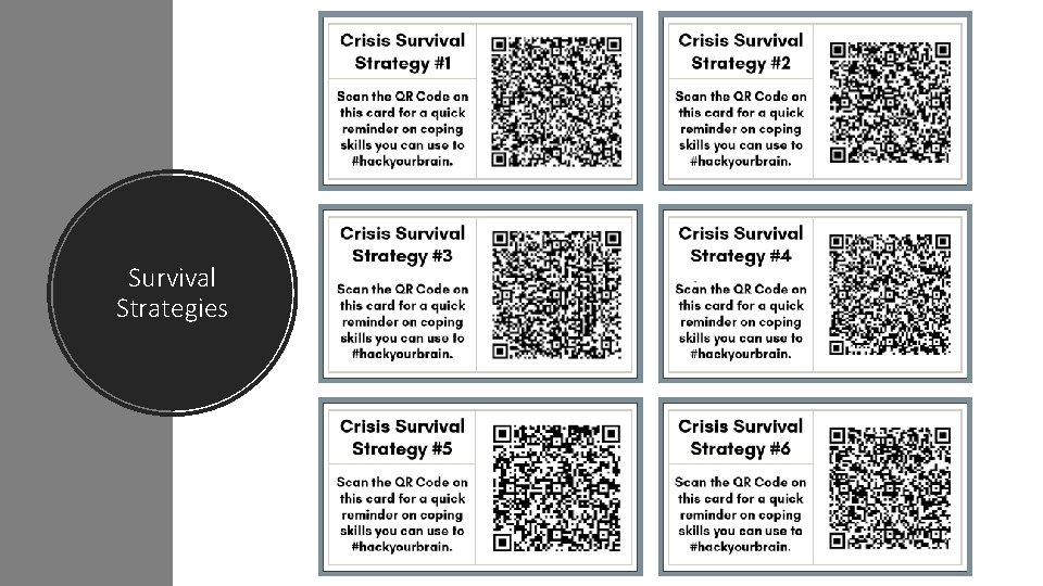Survival Strategies VCS Survival Strategies VCS