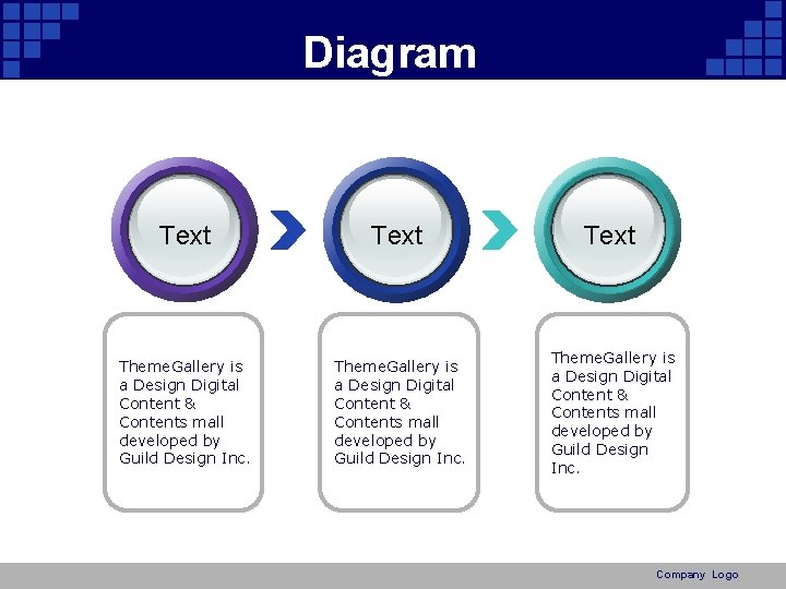 Diagram Text Theme. Gallery is a Design Digital Content & Contents mall developed by