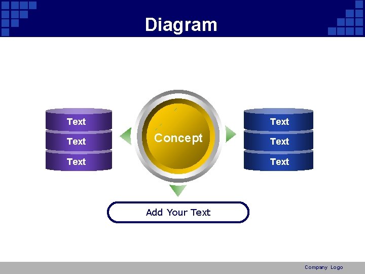 Diagram Text Concept Text Add Your Text Company Logo 