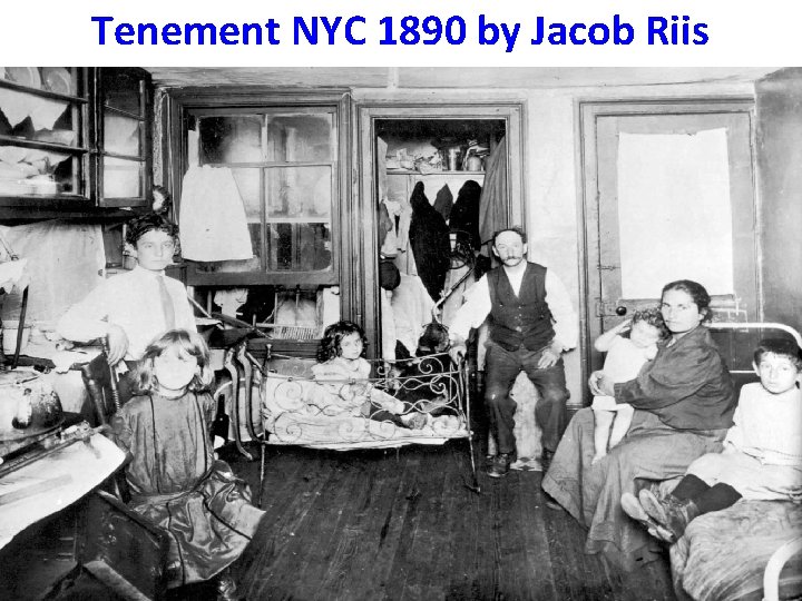 Tenement NYC 1890 by Jacob Riis 