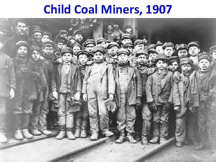 Child Coal Miners, 1907 