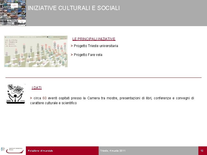 INIZIATIVE CULTURALI E SOCIALI LE PRINCIPALI INIZIATIVE > Progetto Trieste universitaria > Progetto Fare