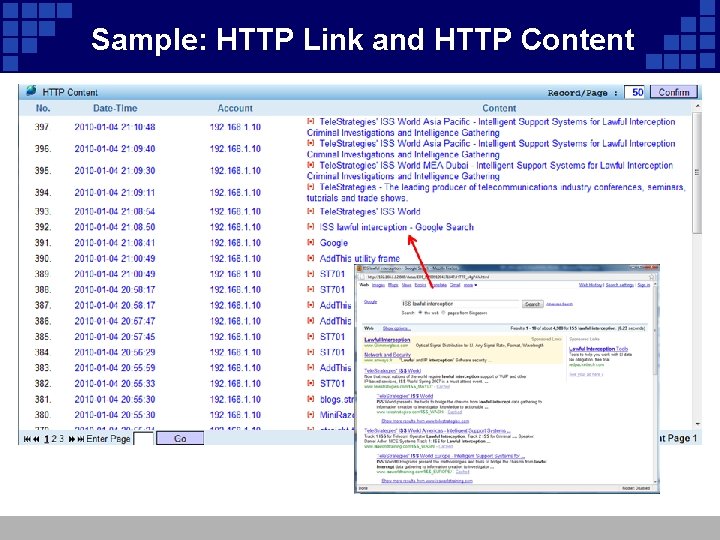 Sample: HTTP Link and HTTP Content 