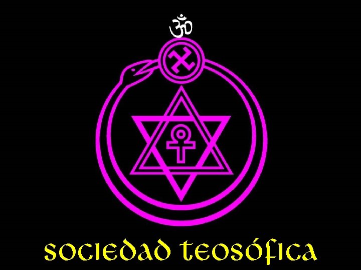 Sociedad teosófica 