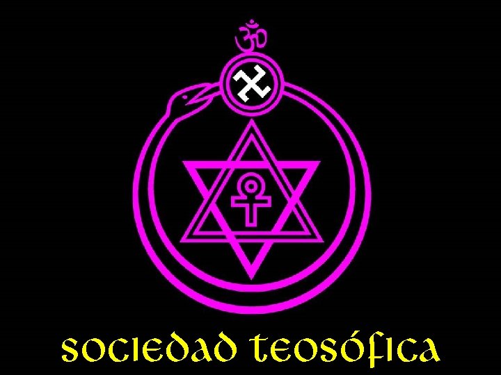 Sociedad teosófica 