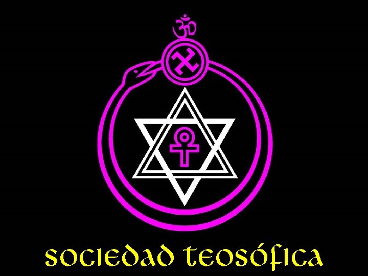 Sociedad teosófica 