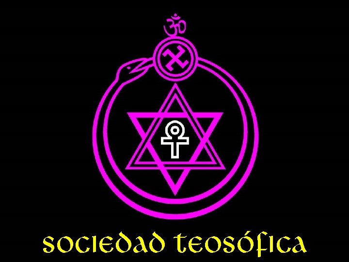 Sociedad teosófica 