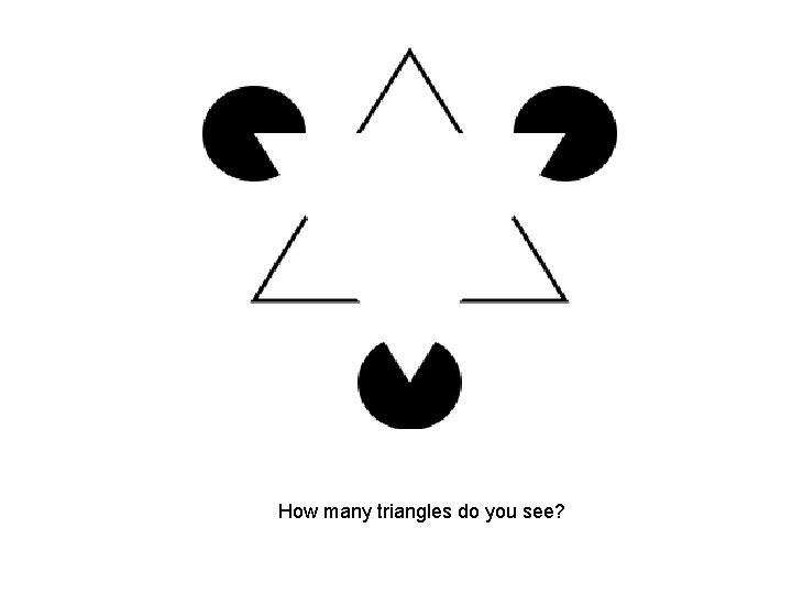 How many triangles do you see? 