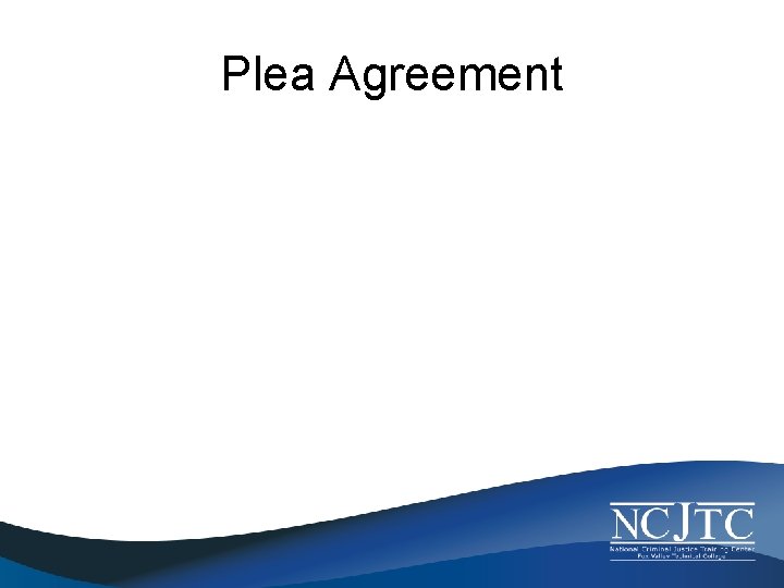 Plea Agreement 