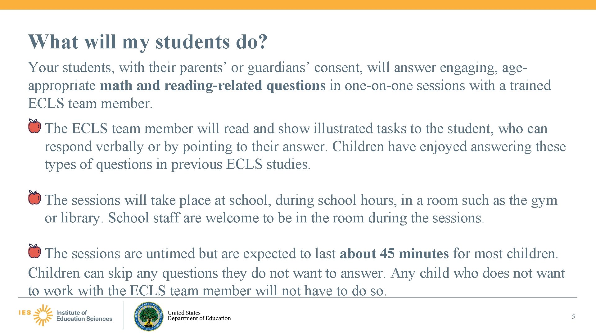 What will my students do? Your students, with their parents’ or guardians’ consent, will