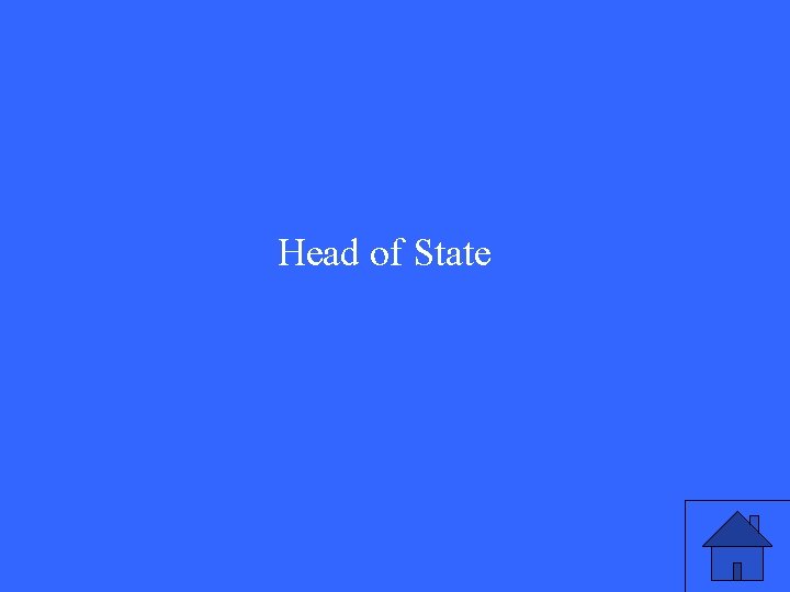 Head of State 21 