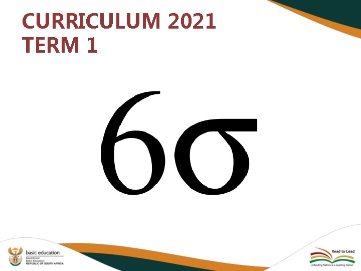 CURRICULUM 2021 TERM 1 