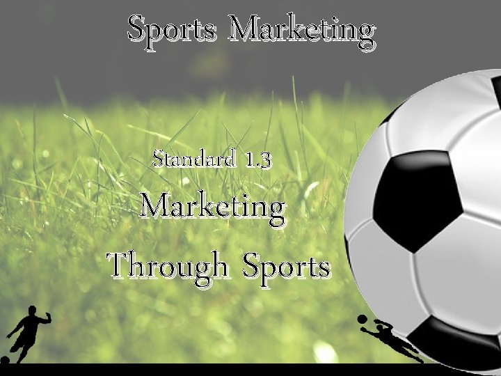 Sports Marketing Standard 1. 3 Marketing Through Sports 