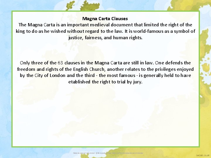 The Magna Carta Photo courtesy of jamesjoel flickr