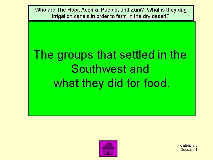 Who are The Hopi, Acoma, Pueblo, and Zuni? What is they dug irrigation canals