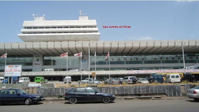 Gare centrale de Tbilissi 