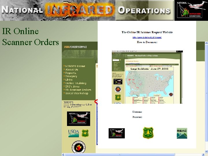 IR Online Scanner Orders 