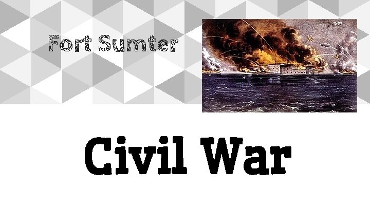 Fort Sumter Civil War 