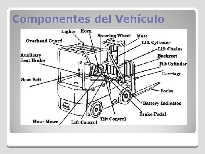 Componentes del Vehículo 