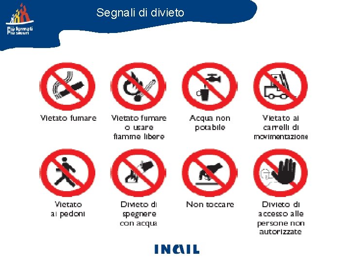 Segnali di divieto 