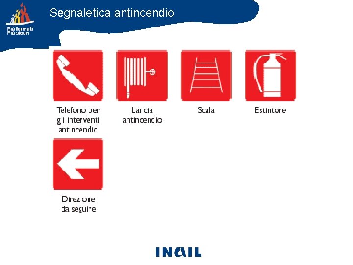 Segnaletica antincendio 