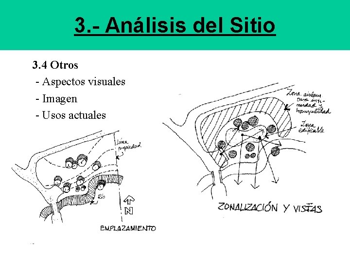 3. - Análisis del Sitio 3. 4 Otros - Aspectos visuales - Imagen -
