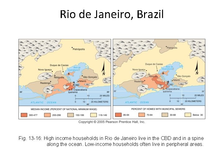 Rio de Janeiro, Brazil Fig. 13 -16: High income households in Rio de Janeiro