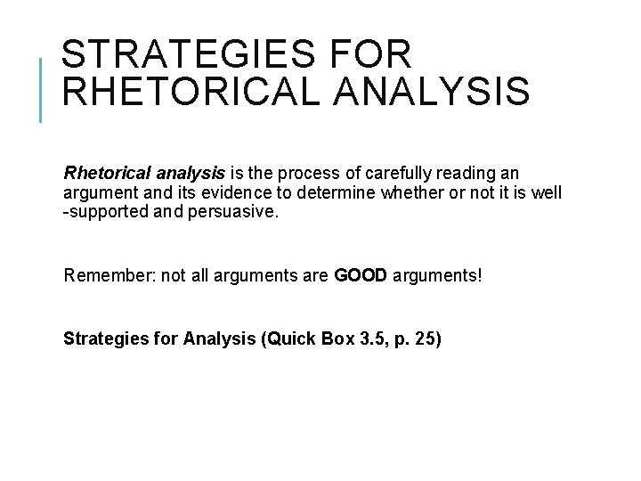 CHAPTER 3 CRITICAL THINKING WHAT IS CRITICAL THINKING