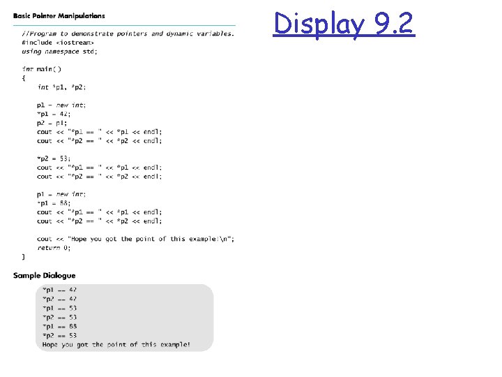 Display 9. 2 Slide 9 - 39 