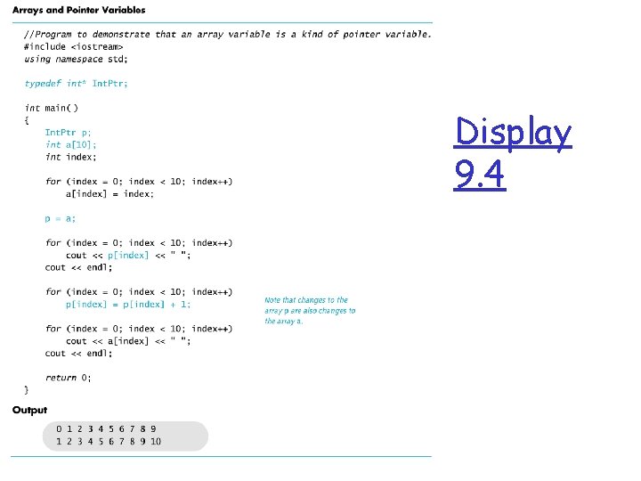 Display 9. 4 Slide 9 - 52 