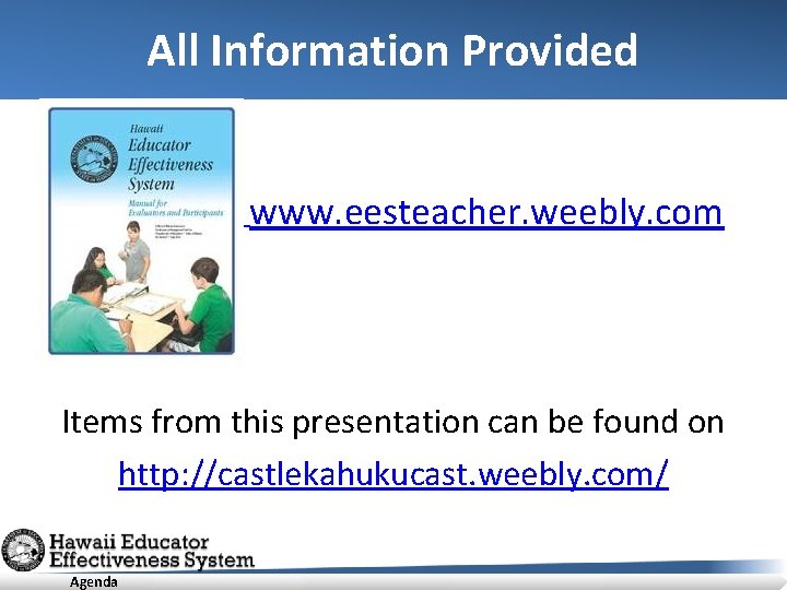 All Information Provided www. eesteacher. weebly. com Items from this presentation can be found