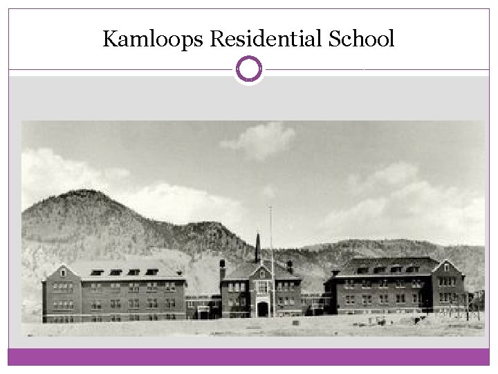 Kamloops Residential School Kamloops Residential School