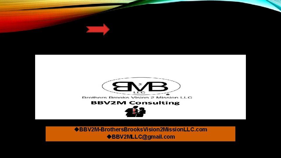 Vision Core Ideology + Goals BBV 2 M-Brothers. Brooks. Vision 2 Mission. LLC. com Vision Core Ideology + Goals BBV 2 M-Brothers. Brooks. Vision 2 Mission. LLC. com