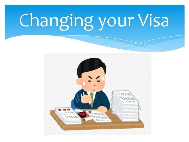 Changing your Visa 