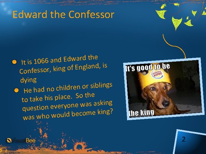 Edward the Confessor rd the a w d E d n a 6 6
