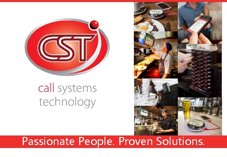 Passionate People. Proven Solutions. 
