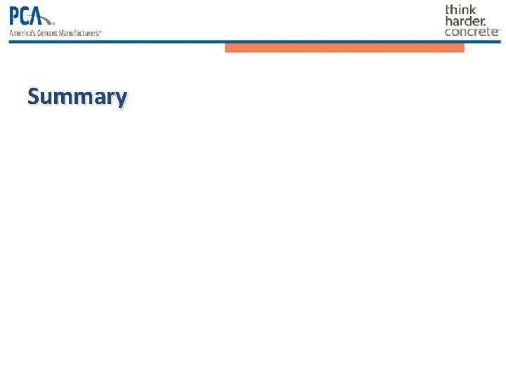 Summary Summary